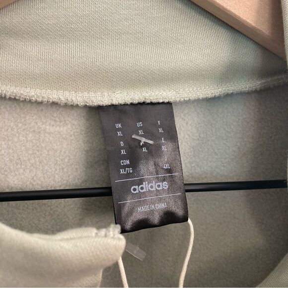 Adidas Basketball Track Suit Jacket XL NWT Unisex Light Green - Picture 4 of 8